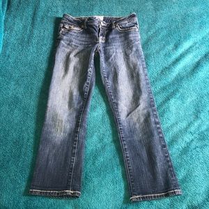 Aeropostale Bayla skinny Capri jeans